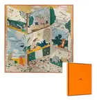 HERMES Кашемировый , шелковый  шарф Women's Multicolor - фото