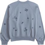 Свитшот женский Abercrombie＆Fitch, синий - фото 2