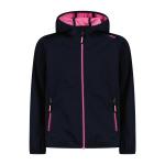 Куртка софтшелл CMP для девочек, куртка с капюшоном Fix Hood 39A5115 - фото