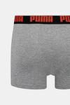 Боксерские шорты, 2 пары Puma, серый - фото 4