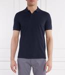 Поло BOSS ORANGE Prime Regular Fit, темно-синий - фото