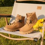 Ботинки Martin женские желтый Eblan - фото 5