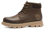 Мужские ботинки Cahhrrn X Martin Boot Men Beige Mellen - фото 8