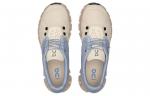 Кроссовки женские Cloud 5 Running Low-top бежево-синие On - фото 4