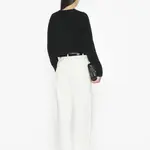 Шерстяной свитер с лисой от Maison Kitsuné Maison Kitsune, черный - фото 5