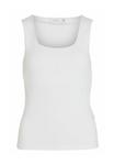Топ VIKENZA U-NECK TANK NOOS VILA, белый - фото 2