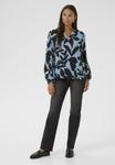 Блуза Kaffe BEATE AMBER, Windward Blue Black Flower/Blue - фото 2