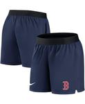 Женские темно-синие шорты Boston Red Sox Authentic Collection Flex Vent Max Performance Nike, темно-синий - фото