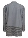 Рубашка в клетку Comme Des Garçons Homme, серый - фото 2
