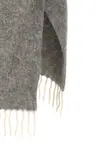 Пончо с бахромой из пайеток Peserico, серый - фото 4