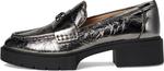 Лоферы COACH Leah Crinkle Metallic Loafer, Anthracite - фото 4