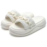 FILA Шлепанцы женские, Milky White - фото 3