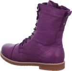 Женские модные ботинки Andrea Conti на лодочке, Plum - фото 3