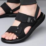 Пляжные сандалии мужские Egchi, черный - фото 3