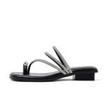 Шлепанцы женские Comely, серебряный - фото 5