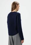Джемпер D.MoRo ROUND NECK, Navy/Dark Blue - фото 3