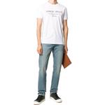 Футболка с принтом логотипа GIORGIO ARMANI, белый - фото 4