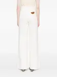Хлопковые брюки CHLOÉ, белый - фото 4