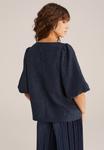 Блуза WE Fashion Blouse, Dark Blue - фото 3