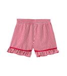 Детские шорты с принтом Monnalisa, Bianco+Rosso - фото 2