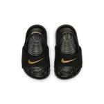 Тапочки kawa slide 'black metallic gold' Nike, черный - фото 3