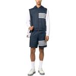 Шорты с полосками 4 Bar THOM BROWNE, синий - фото 3