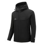 Mizuno Унисекс софтшелл куртка, Black - фото