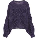 Свитер Anagram LOEWE, фиолетовый - фото