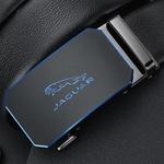 JAGUAR Кожаный мужской ремень черный, Black - фото 11