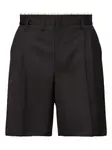 Шорты строгого кроя MAISON MARGIELA, черный - фото
