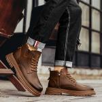Мужские ботинки Cahhrrn X Martin Boot Men Beige Wit - фото 10