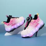 Дышащие детские уличные кроссовки BKG, синий - фото 4