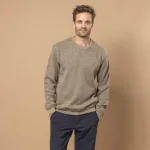 Толстовка Sea Ranch Winston Plus Size, коричневый - фото 4