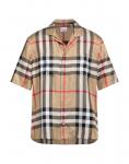 Рубашка Burberry, хаки - фото