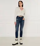 Ботильоны из кожи на платформе Mia 13 Pinko, бежевый - фото 2