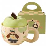 Кружка KAWASIMAYA, [Gift Box Set]Apple Pig Mug (Includes Spoon) 1 Pack - фото 9