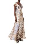 Платье AllSaints Lala Dress, Origin Ditsy Brown - фото