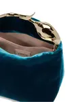 Бархатная мини-сумка Bloom ERDEM, синий - фото 5