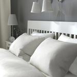 Каркас кровати IDANÄS IKEA, 180x200 см, цвет white/luröy - фото 11