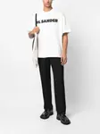 Футболка с логотипом JIL SANDER, белый - фото 2