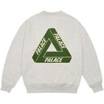 Свитер Palace Chenille Tri-Ferg Crew, Grey Marl - фото 2
