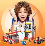 Запчасти Mattel Mega Construx Fire Station 522 - фото 5