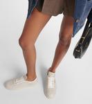 Кожаные кроссовки Lane Prada, Pomice - фото 4