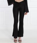 Брюки TWINSET flare fit, черный - фото 3