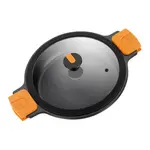 Низкая кастрюля с крышкой Efficient Pro Bra, черный - фото 2