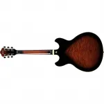 Гитара Ibanez AS93QMSPDBS Artcore Expressionist полупустотелая - темно-коричневый солнечный всплеск - фото 6