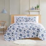 Комплект одеял Cottage Classics Estate Bloom, синий - фото