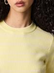 PIECES Свитер в желтом цвете - фото 3
