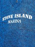 Толстовка с вышитым логотипом Stone Island, синий - фото 5