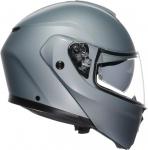 Шлем AGV streetmodular mono matt silver - фото 6